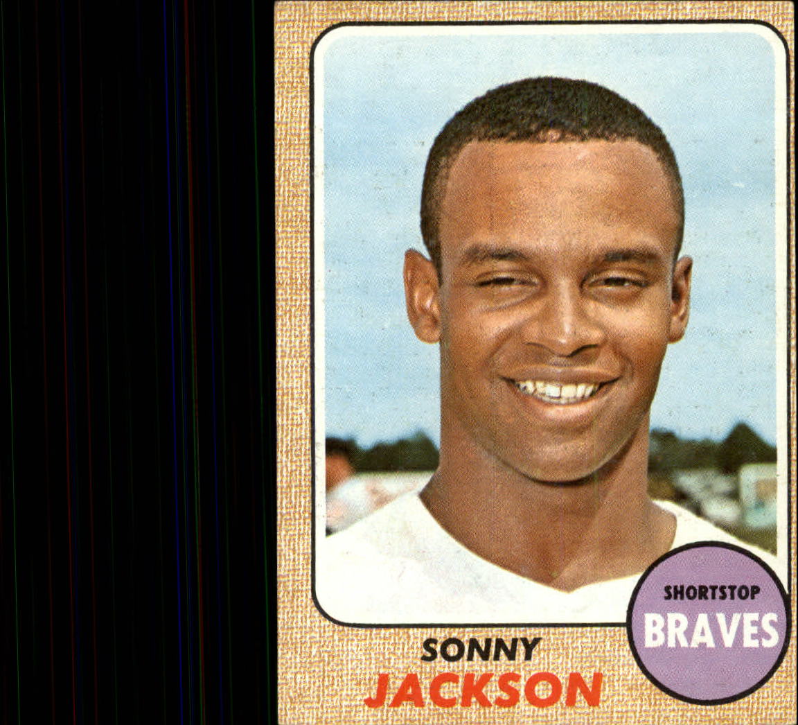 1968 Topps #187 Sonny Jackson