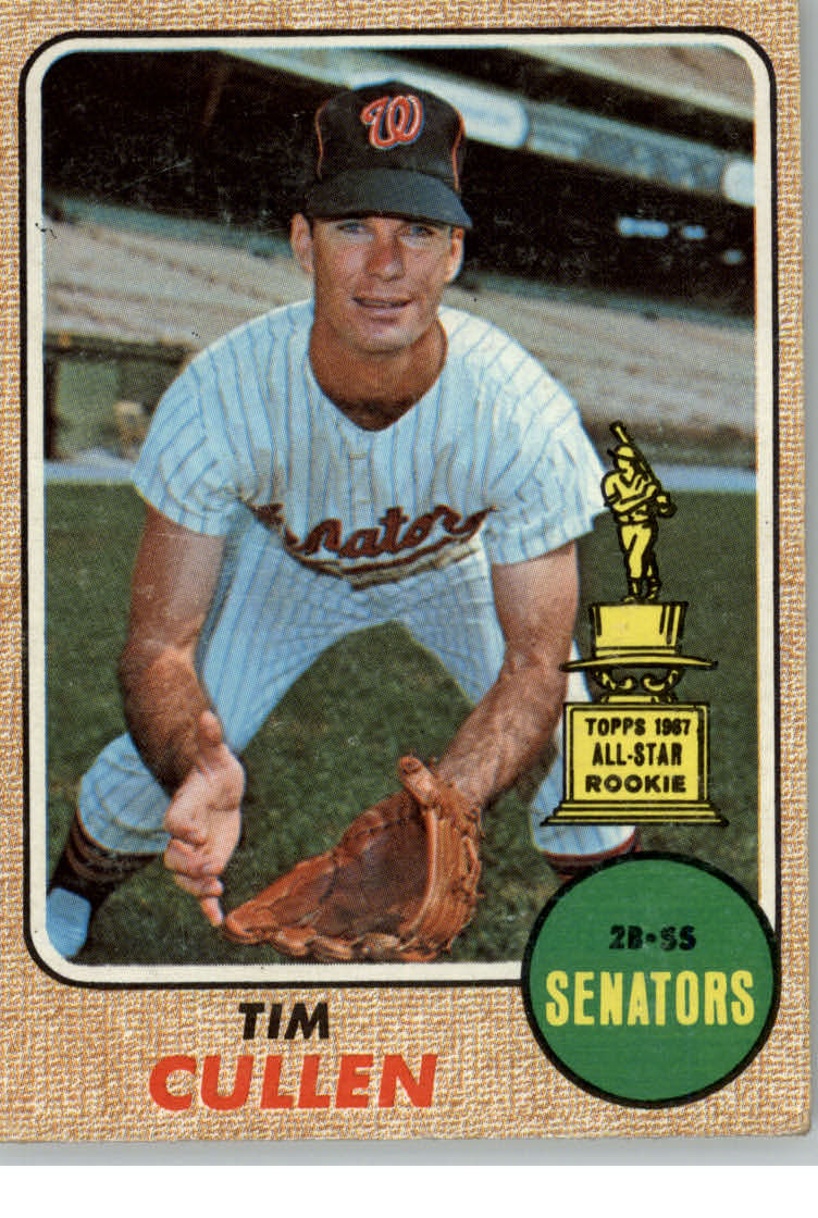 1968 Topps #209 Tim Cullen
