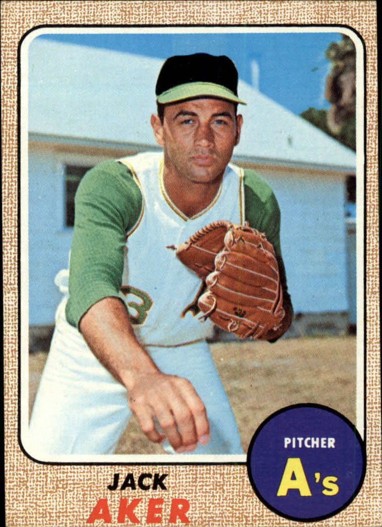 1968 Topps #224 Jack Aker