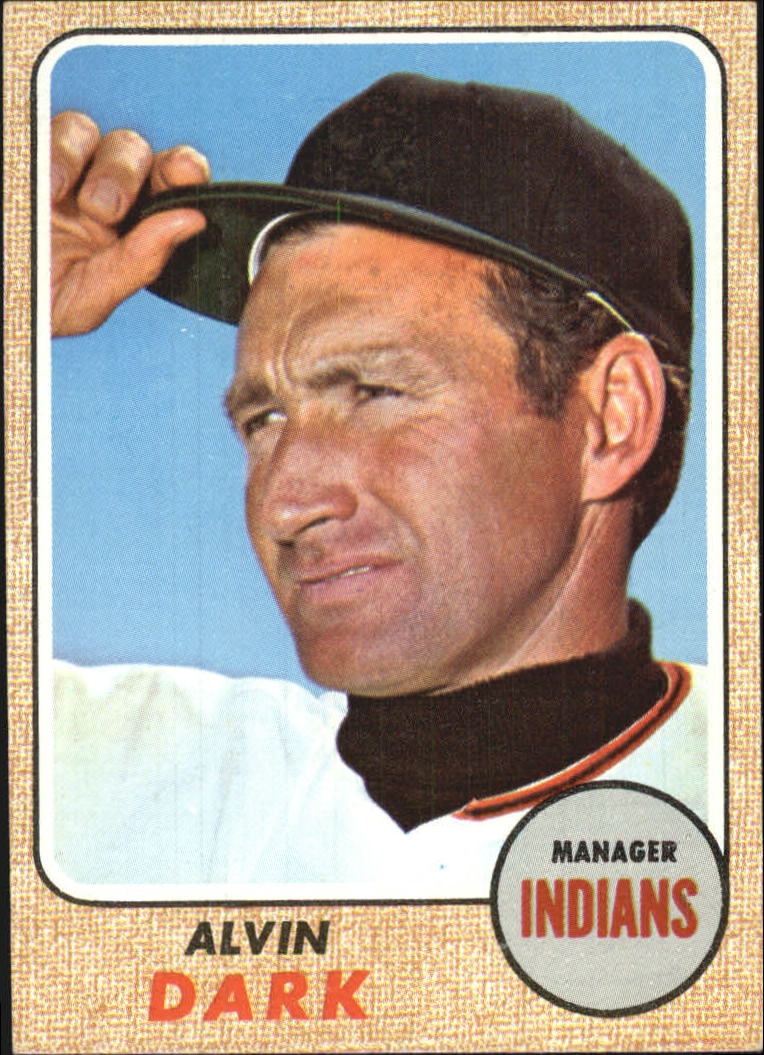 1968 Topps #237 Alvin Dark MG - EX