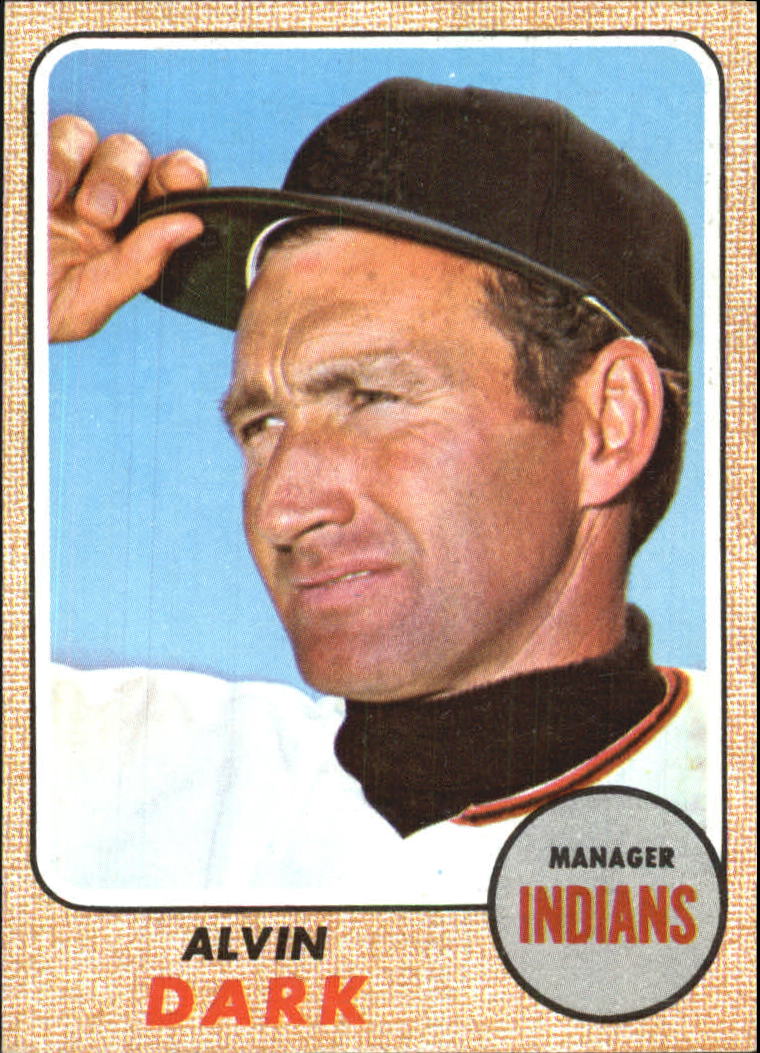 1968 Topps #237 Alvin Dark MG - EX-MT
