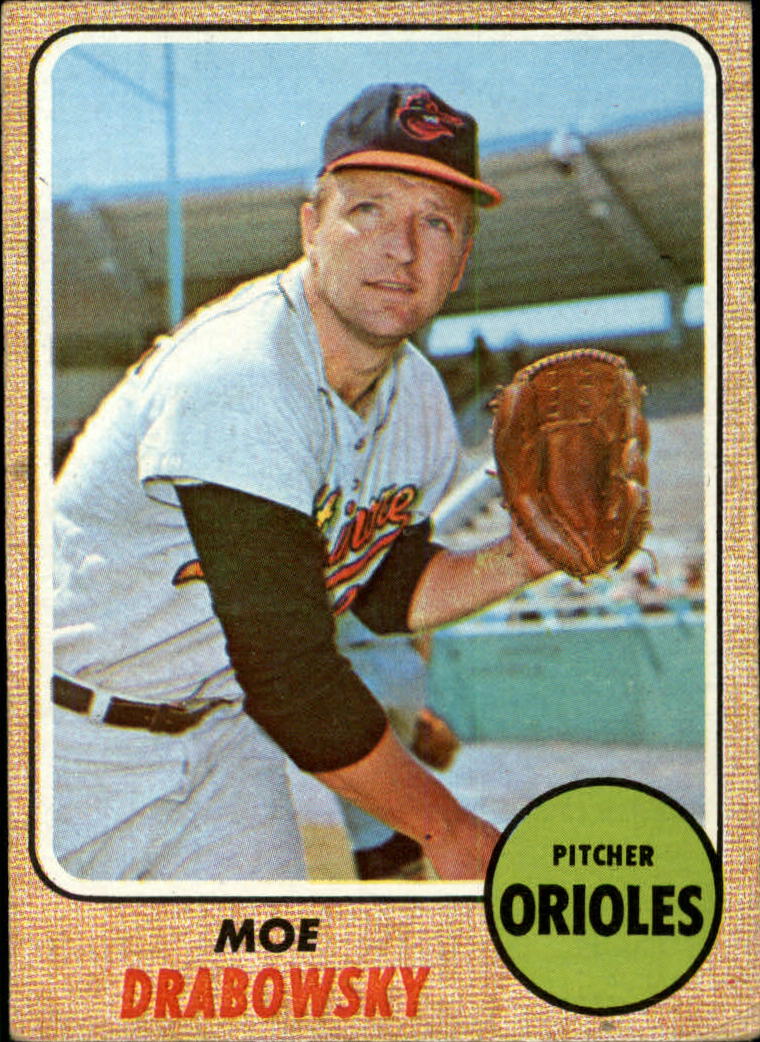1968 Topps #242 Moe Drabowsky