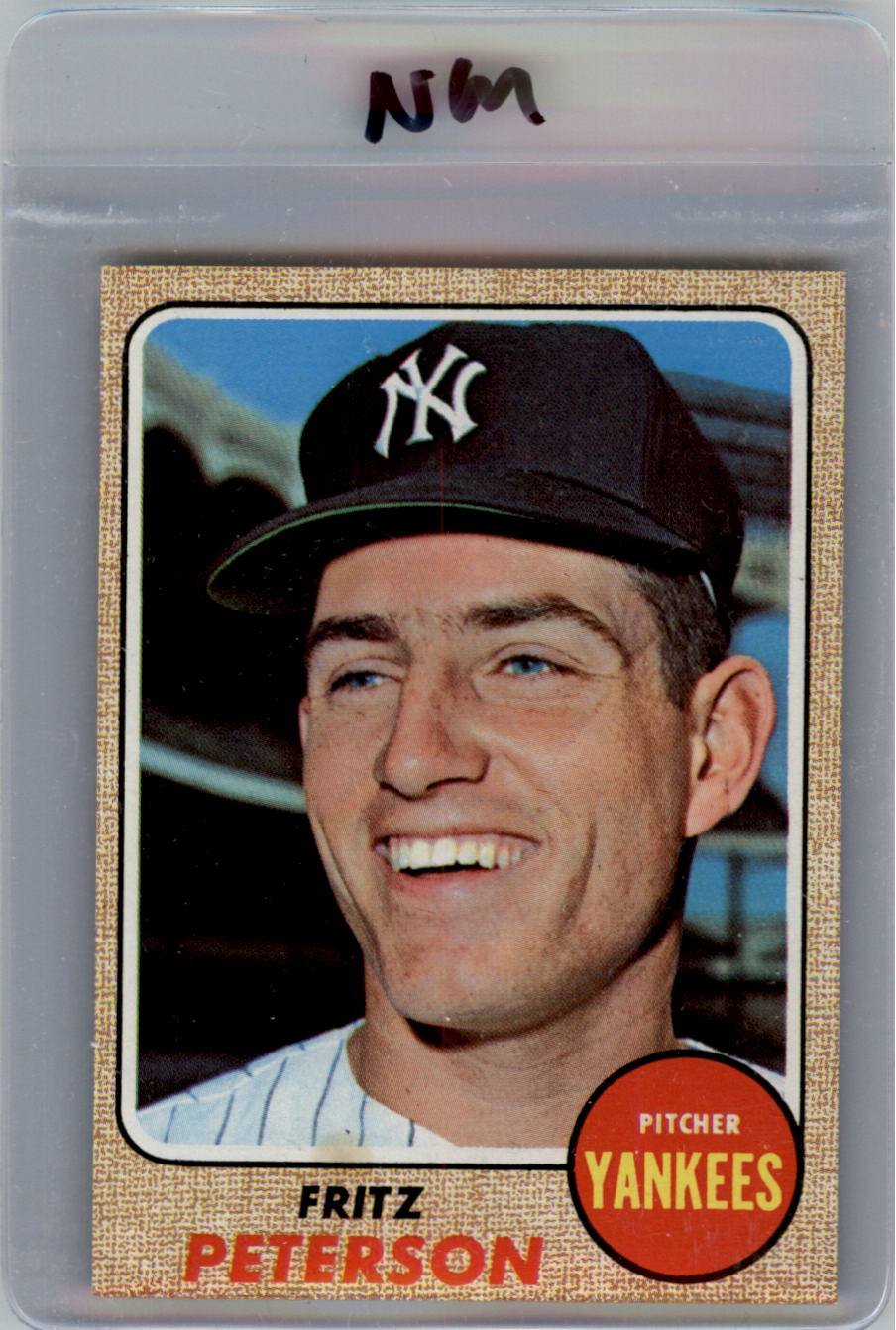 1968 Topps #246 Fritz Peterson