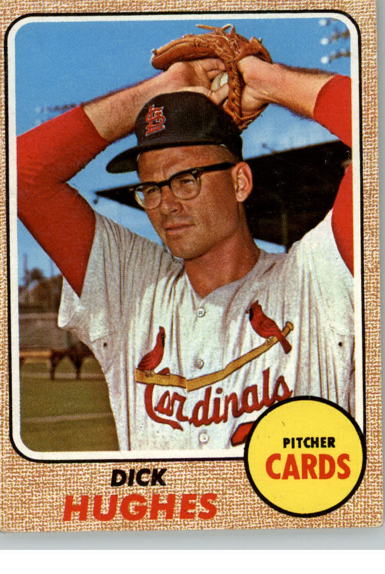 1968 Topps #253 Dick Hughes