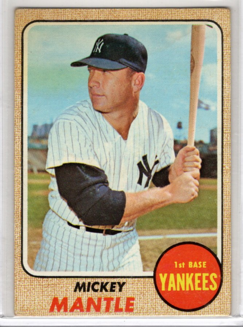 1968 Topps #280 Mickey Mantle