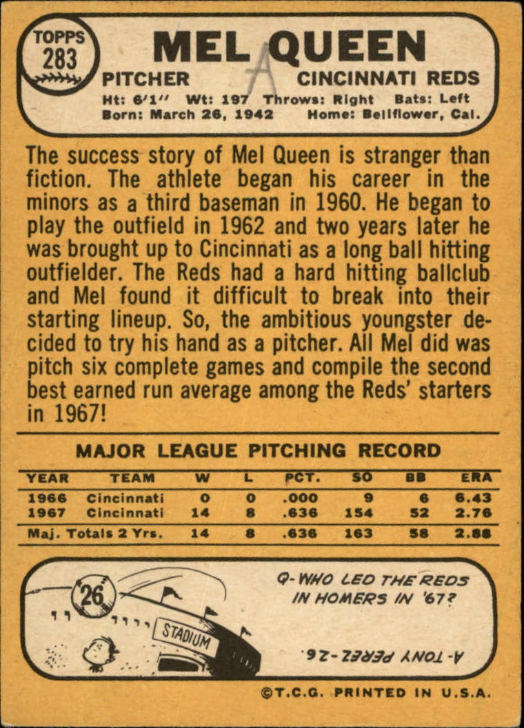 1968 TOPPS BASEBALL ASSORTED SINGLES U-PICK #273-308 - Picture 31 of 126