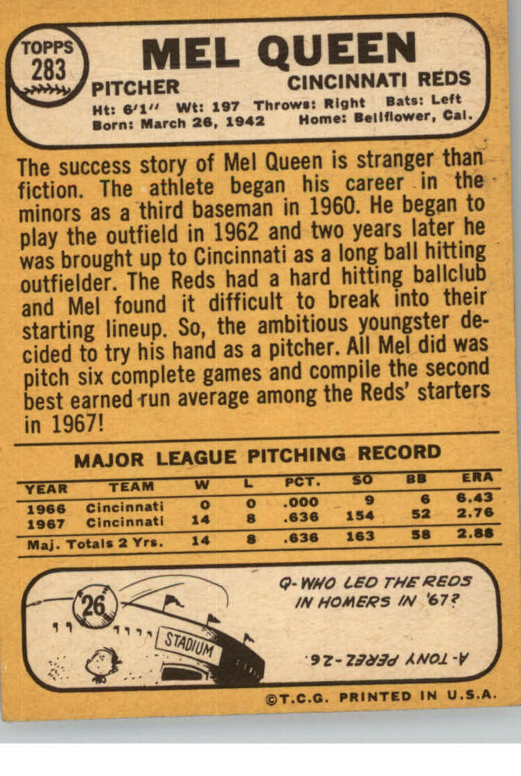 1968 TOPPS BASEBALL ASSORTED SINGLES U-PICK #273-308 - Picture 33 of 126