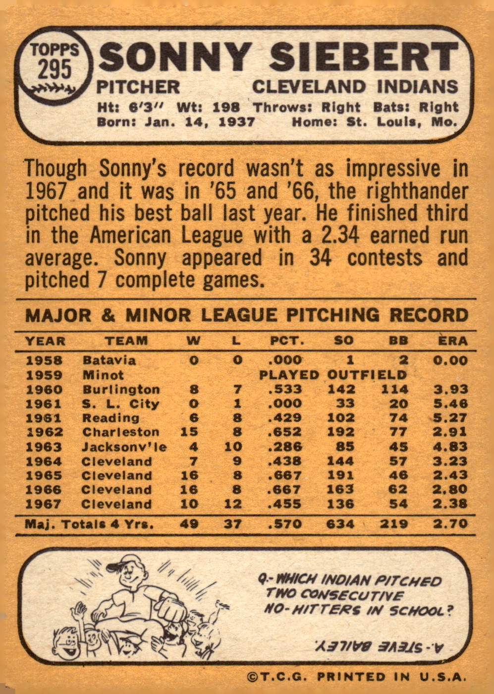 1968 TOPPS BASEBALL ASSORTED SINGLES U-PICK #295-327 - Picture 3 of 116
