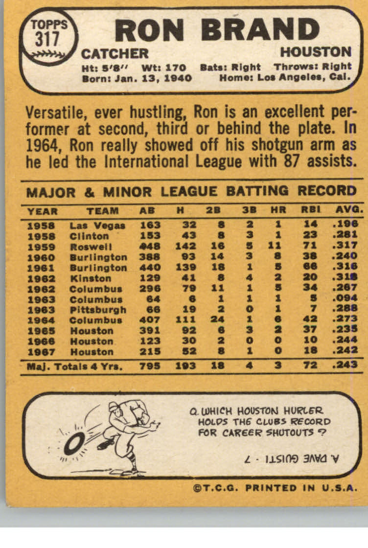 1968 TOPPS BASEBALL ASSORTED SINGLES U-PICK #295-327 - Picture 76 of 116