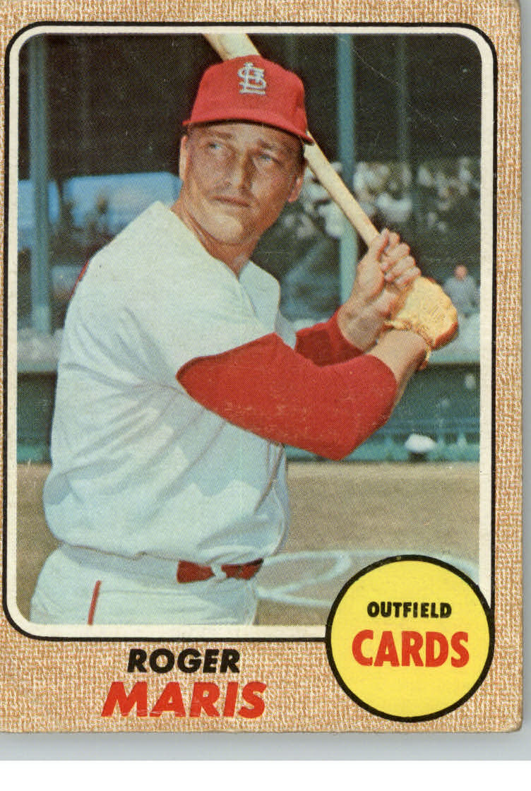 1968 Topps #330 Roger Maris - VG