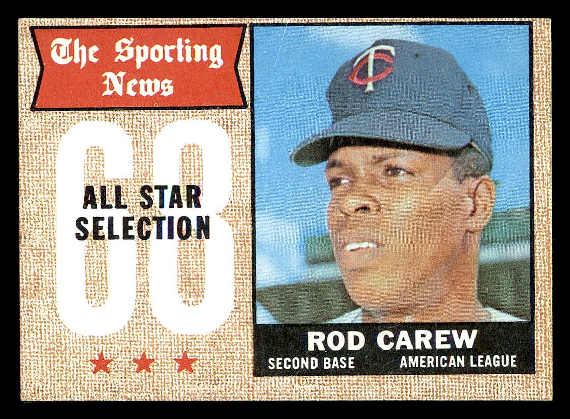 1968 Topps #363 Rod Carew AS