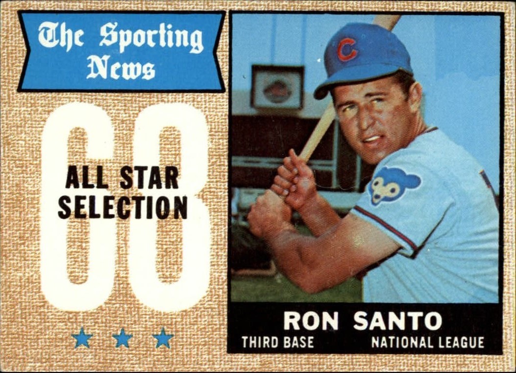 1968 Topps #366 Ron Santo AS