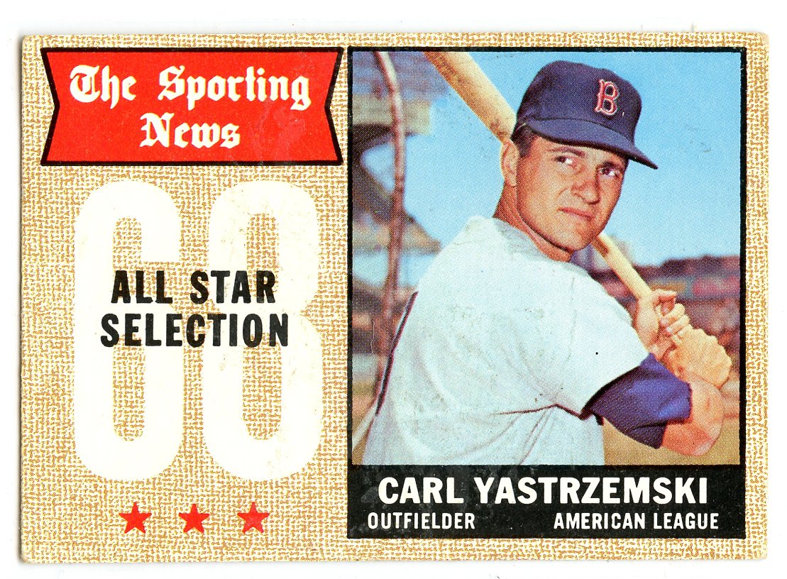 1968 Topps #369 Carl Yastrzemski AS