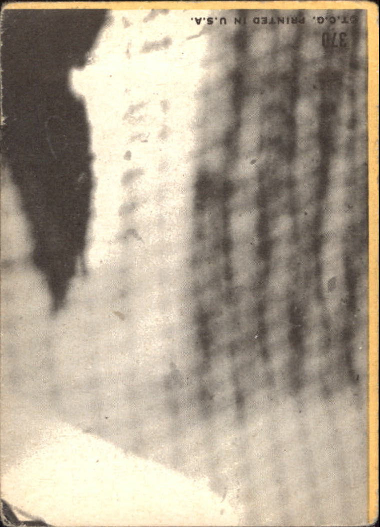 1968 Topps #370 Hank Aaron AS back image