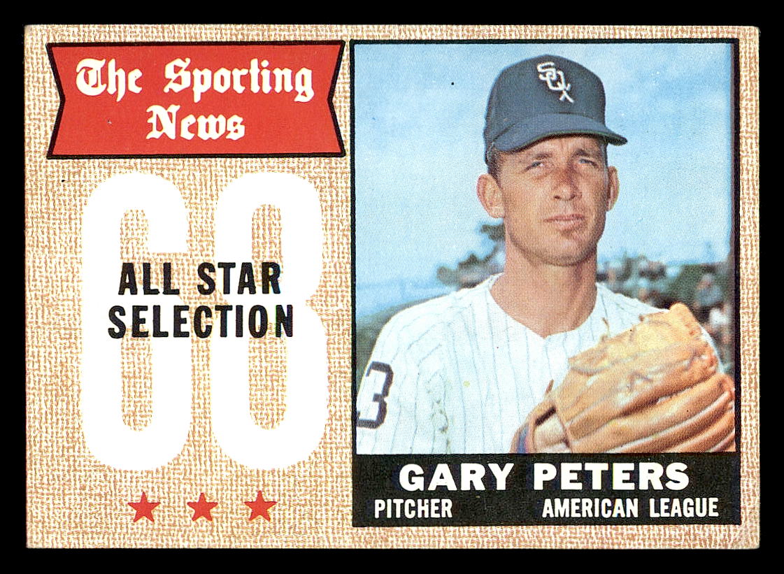 1968 Topps #379 Gary Peters AS