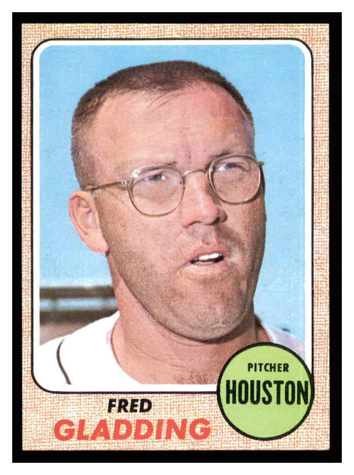1968 Topps #423 Fred Gladding