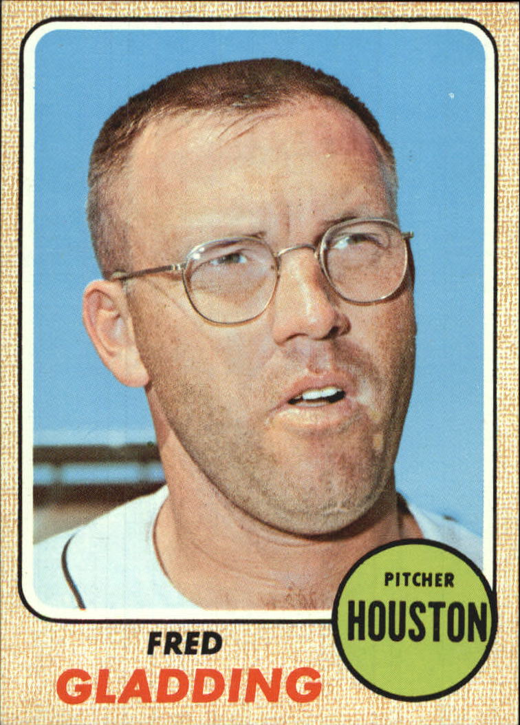 1968 Topps 423 Fred Gladding EX Burbank Sportscards Beckett