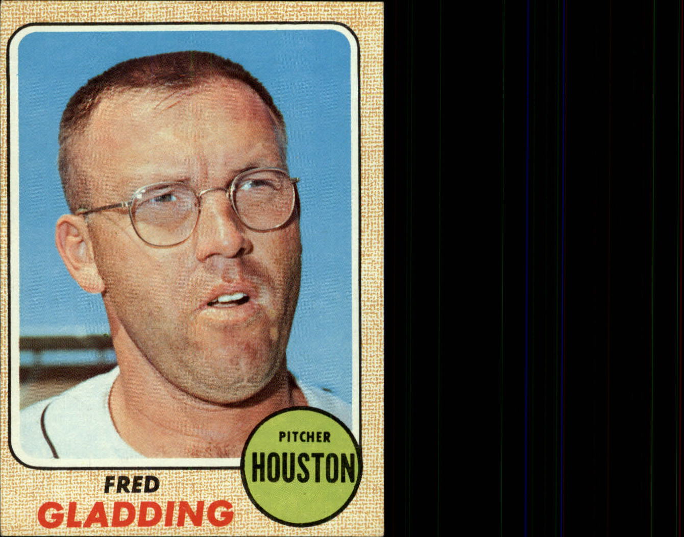 1968 Topps #423 Fred Gladding