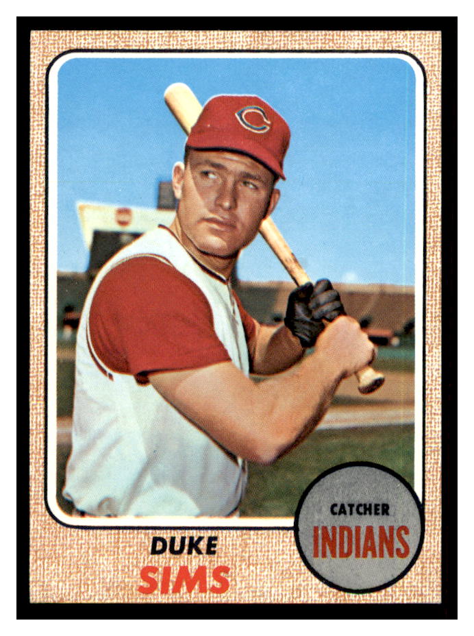 1968 Topps #508 Duke Sims