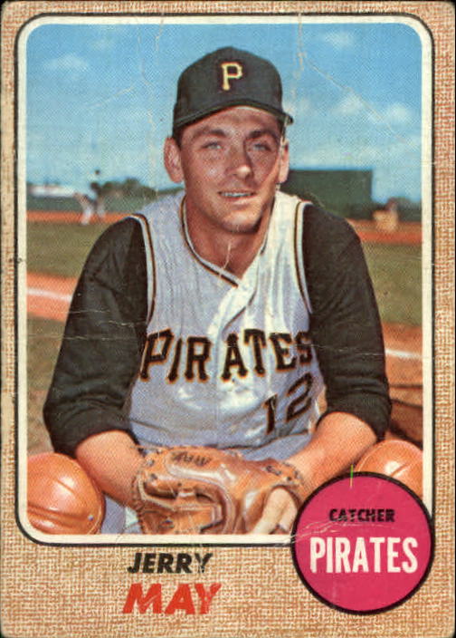 1968 Topps #598 Jerry May