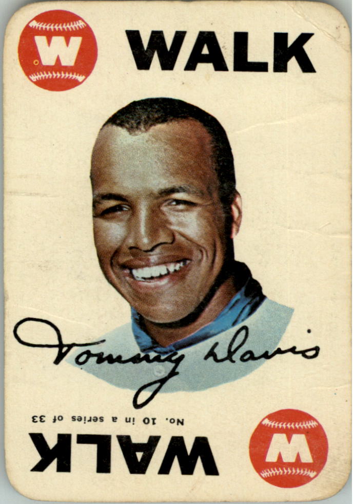 1968 Topps Game #10 Tommy Davis