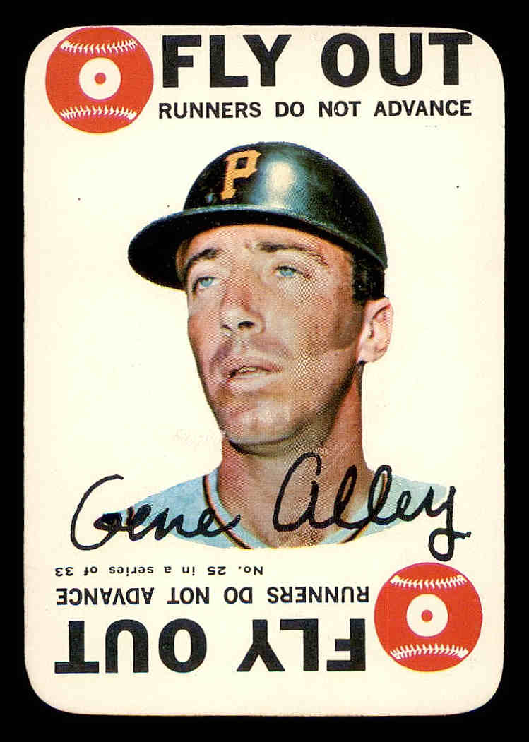 1968 Topps Game #25 Gene Alley