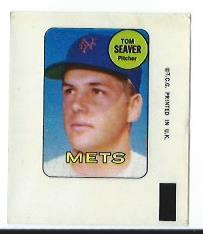 1969 Topps Decals #38 Tom Seaver