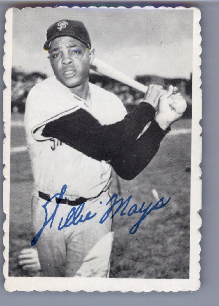 1969 Topps Deckle Edge #33 Willie Mays