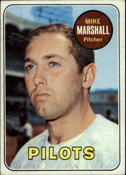 1969 Topps #17 Mike Marshall