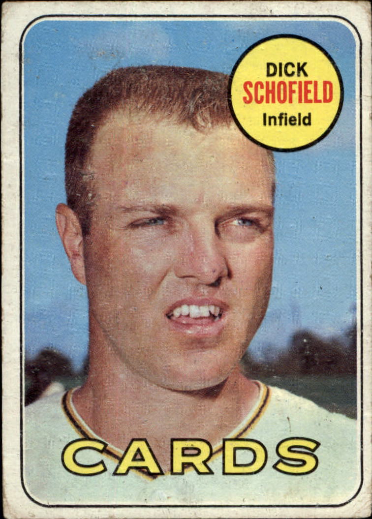 1969 Topps #18 Dick Schofield