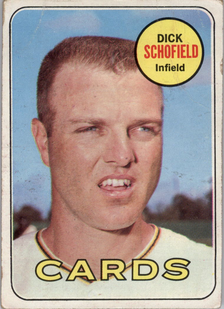 1969 Topps #18 Dick Schofield