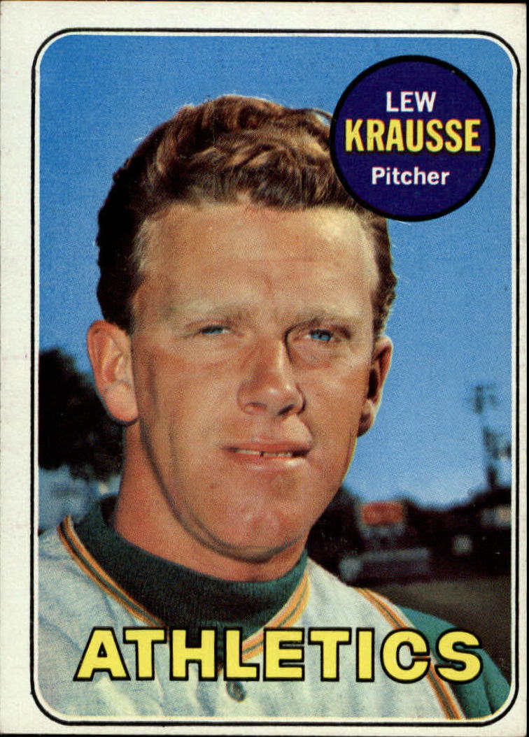 1969 Topps #23 Lew Krausse