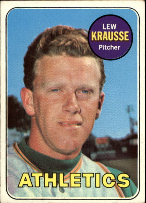 1969 Topps #23 Lew Krausse