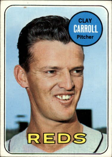 1969 Topps #26 Clay Carroll