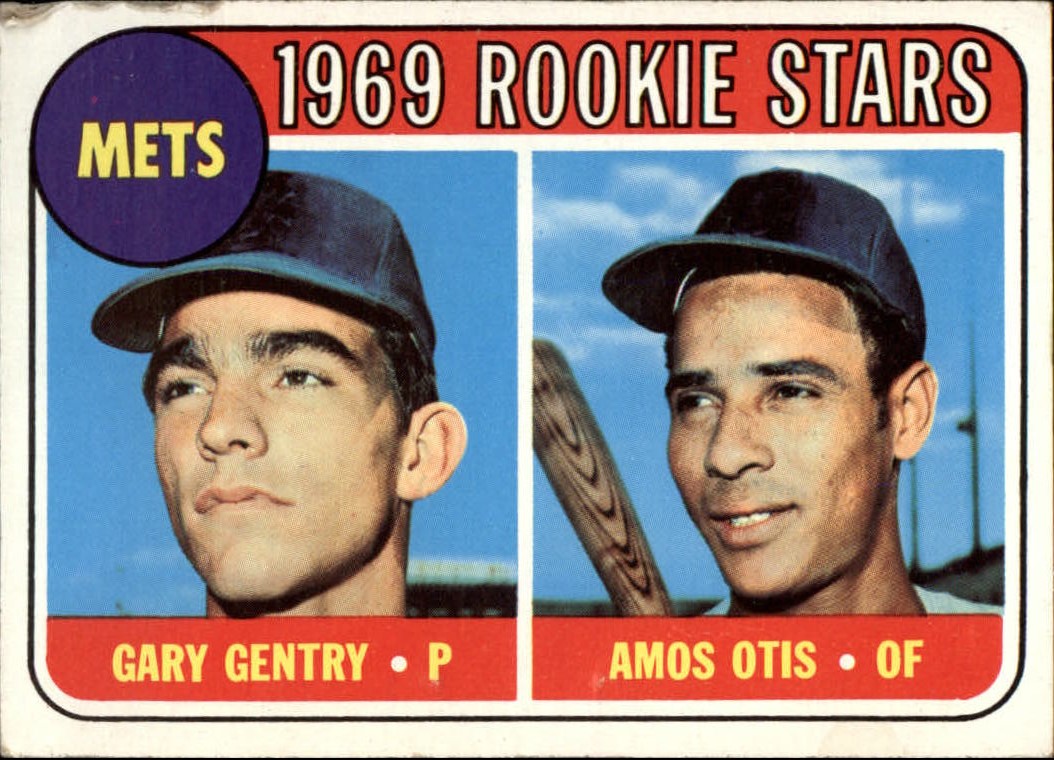 1969 Topps #31 Rookie Stars/Gary Gentry RC/Amos Otis RC