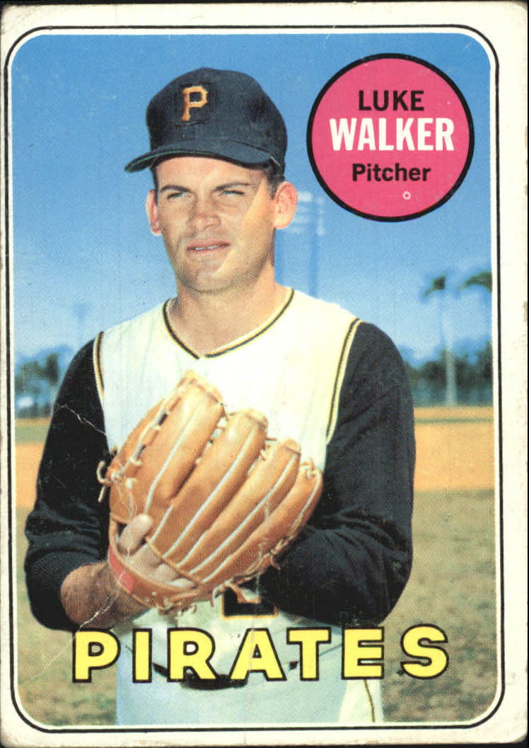 1969 Topps #36 Luke Walker