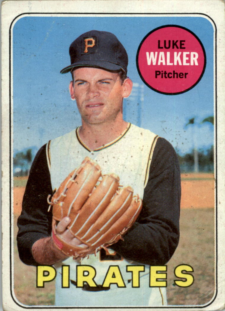 1969 Topps #36 Luke Walker