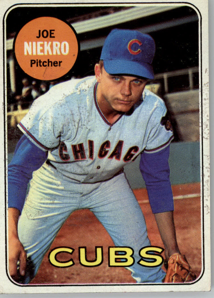  1969 Topps Ron Santo Chicago Cubs (Baseball Decal) VG