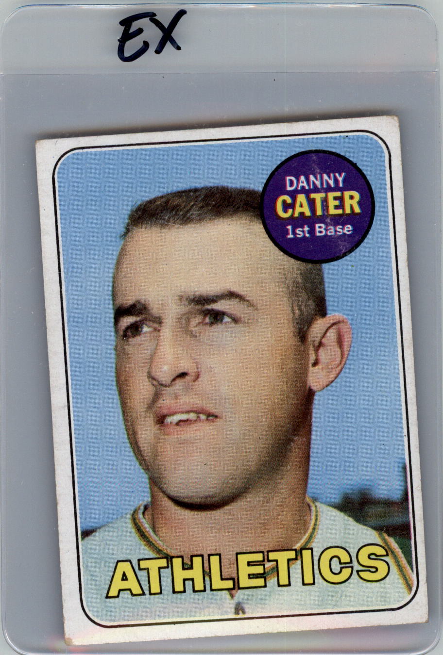 1969 Topps #44 Danny Cater
