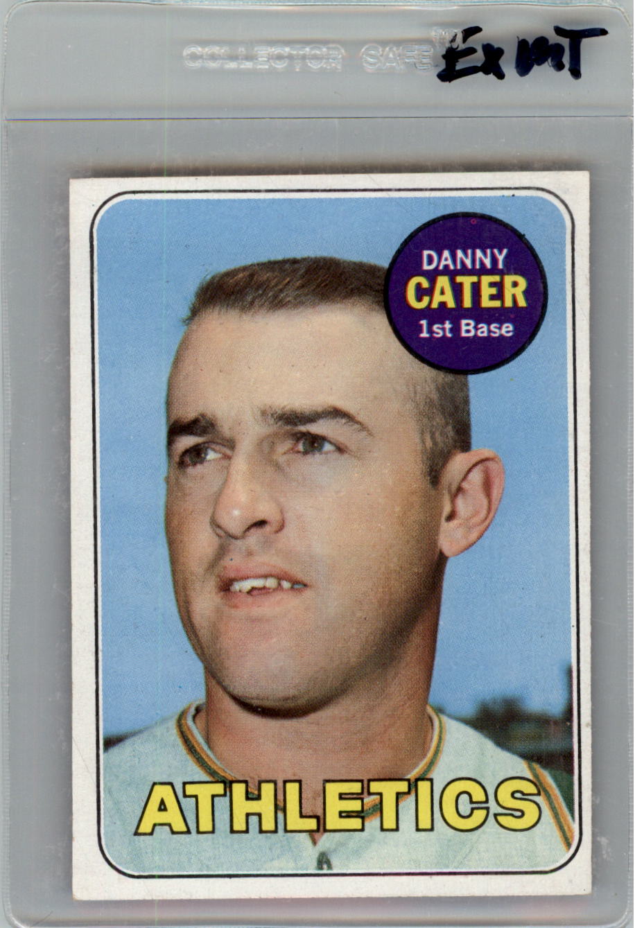 1969 Topps #44 Danny Cater