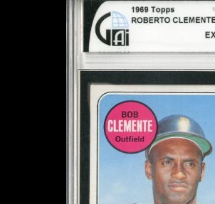 1969 Topps #50 Roberto Clemente/UER Bats Right listed twice