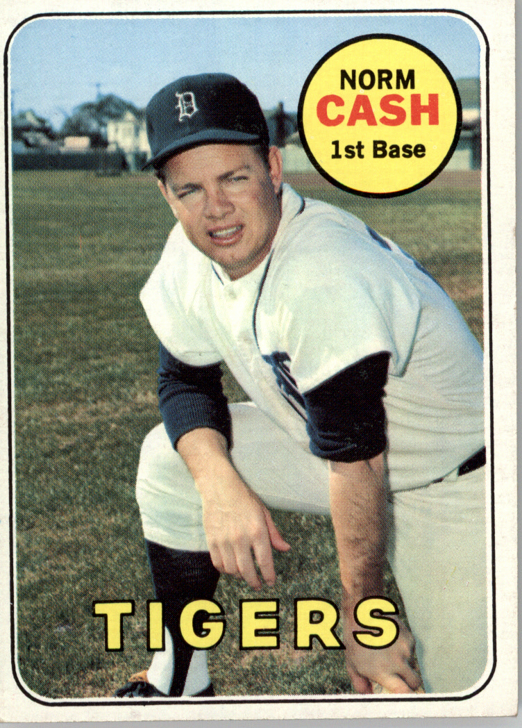 1969 Topps #80 Norm Cash