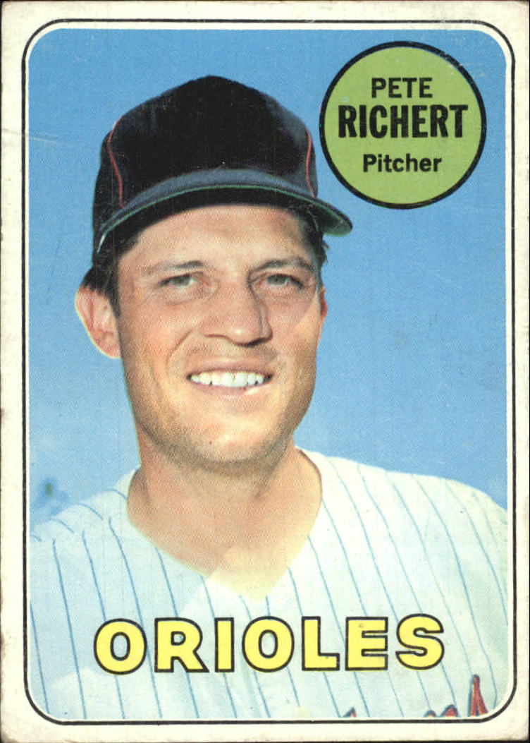 1969 Topps #86 Pete Richert
