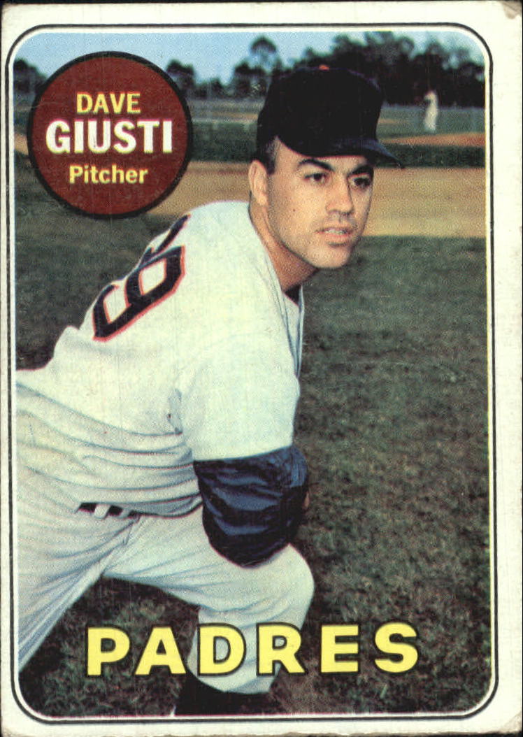 1969 Topps #98 Dave Giusti