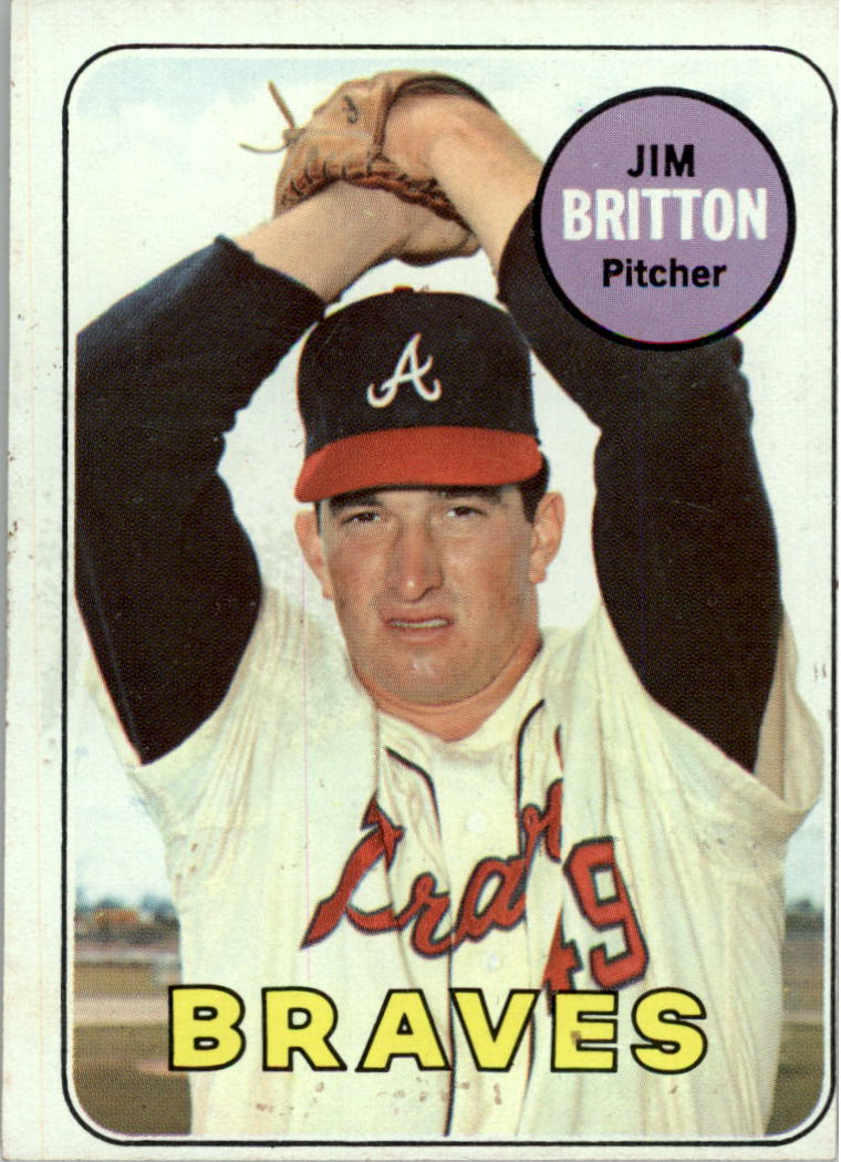 1969 Topps #154 Jim Britton