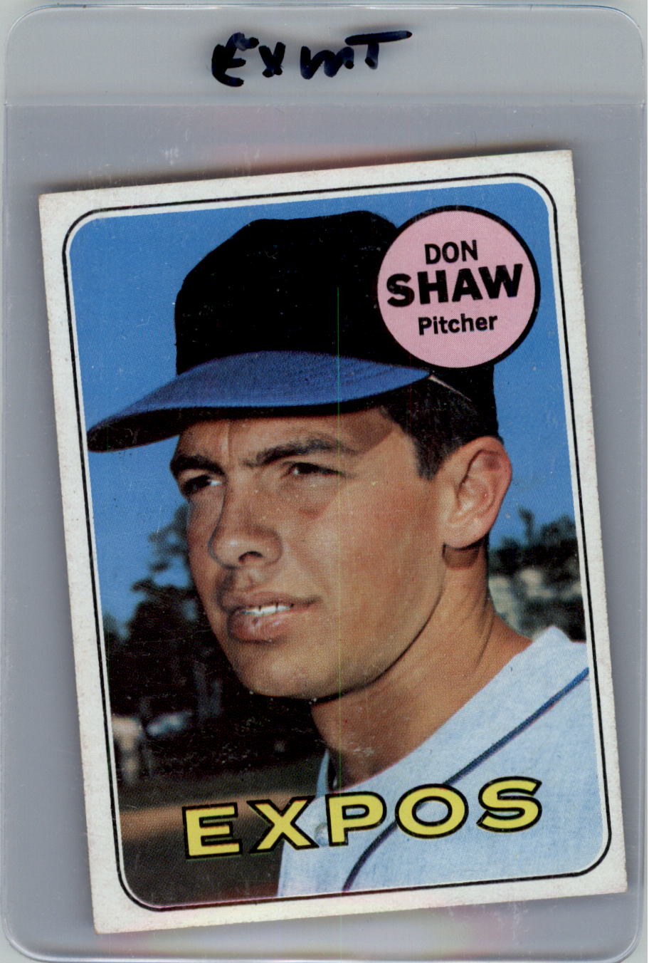 1969 Topps #183 Don Shaw