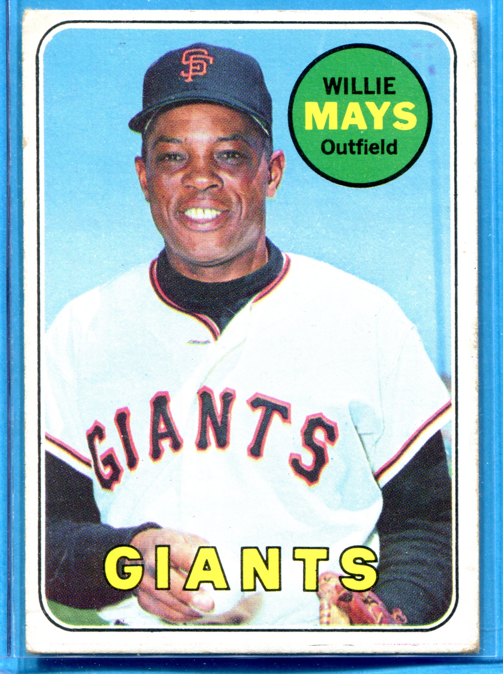 1969 Topps #190 Willie Mays