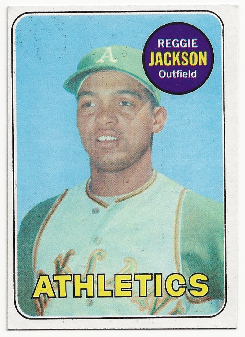 1969 Topps #260 Reggie Jackson RC