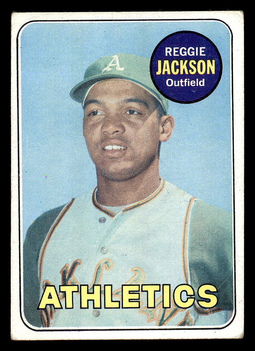 1969 Topps #260 Reggie Jackson RC