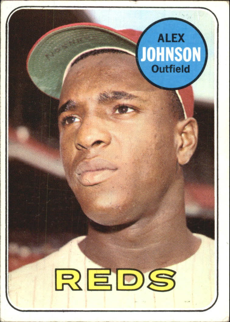 1969 Topps #280 Alex Johnson - VG - Burbank Sportscards | Beckett ...